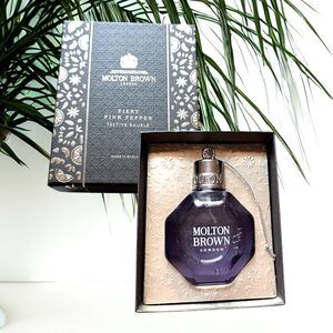 Molton Brown Fiery Pink Pepper Festive Bauble  - 2.5 fl oz Black Gift Box